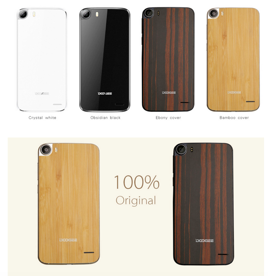 Doogee F3/F3 Pro also boasts wooden style swap covers, PDAF and no invite needed