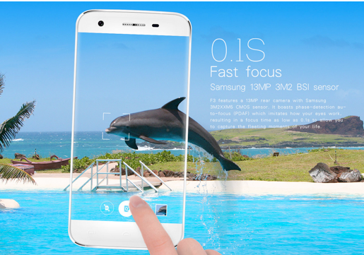 Doogee F3/F3 Pro also boasts wooden style swap covers, PDAF and no invite needed