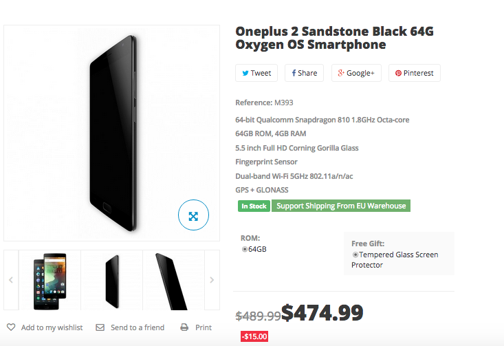 Update: 7 Stores you can buy the OnePlus 2 without an invite