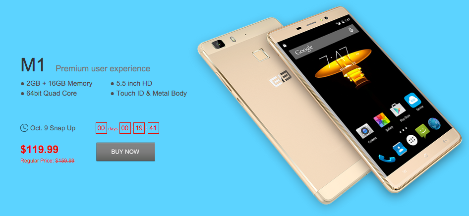 Elephone Trunk only $89.99, M2 for just $149.99 plus more in Elephone one day flash sale today!
