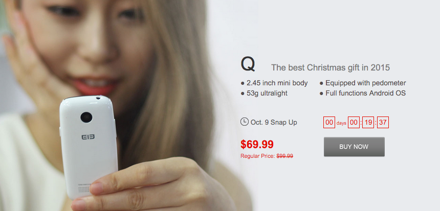 Elephone Trunk only $89.99, M2 for just $149.99 plus more in Elephone one day flash sale today!