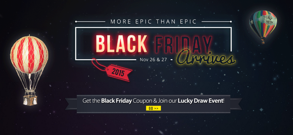 Here are a couple of Black Friday Deals to whet your appetite