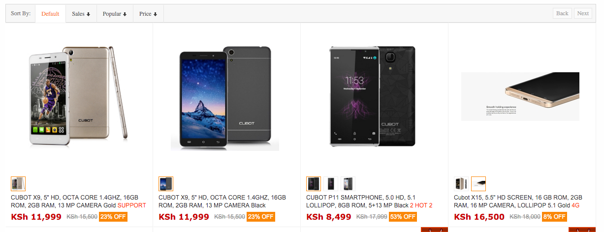 Cubot working with Kilimall with an aim to bring phones Africa