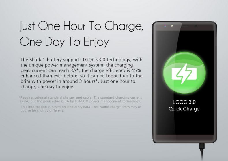 Leagoo Shark 1 announced with 6300mAh battery