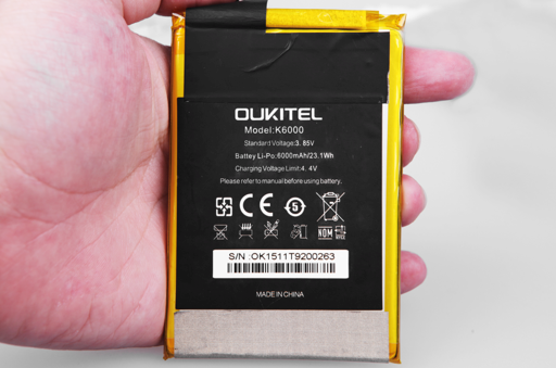 How to teardown the Oukitel K6000