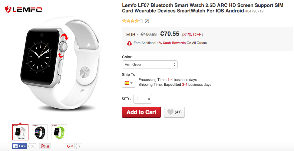 4 Lightinthebox wearable tech deals
