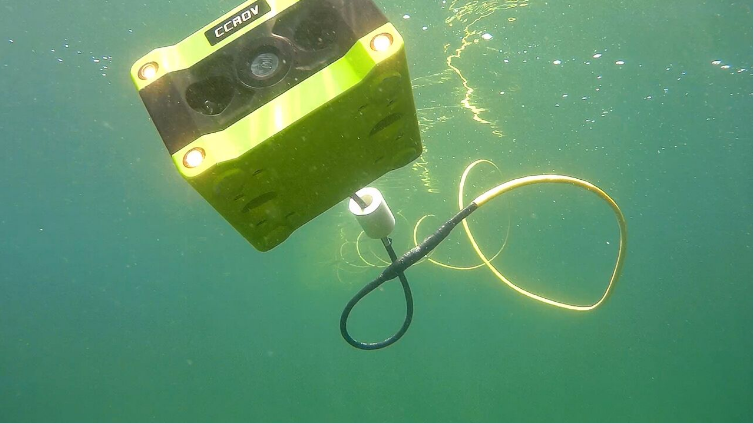CCROV is the worlds first 4K underwater drone