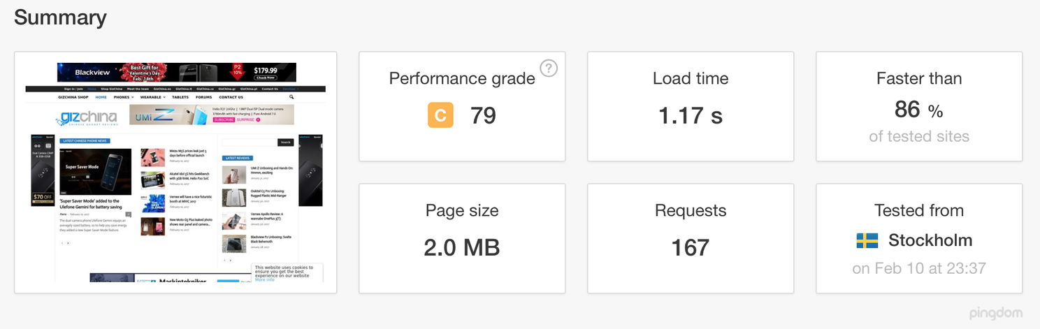 Your favourite Chinese tech site just got a whole lot faster!