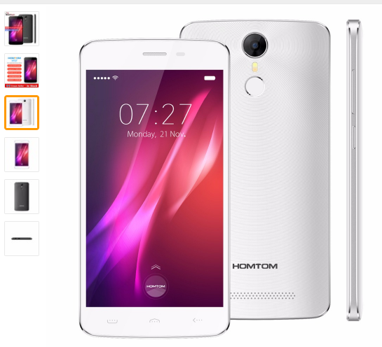 Homtom offering up to 30% savings on smartphones