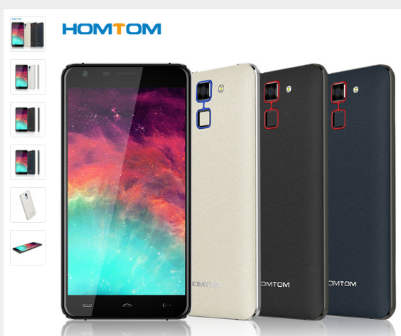 Homtom offering up to 30% savings on smartphones