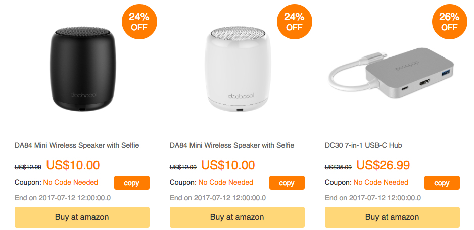 Get Dodocool Gear Cheap During Prime Day