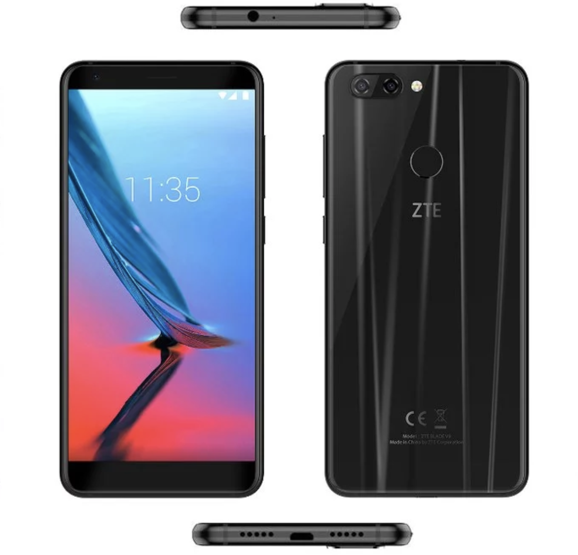 ZTE Blade V9 Passes FCC Showing Full-Screen Design and More