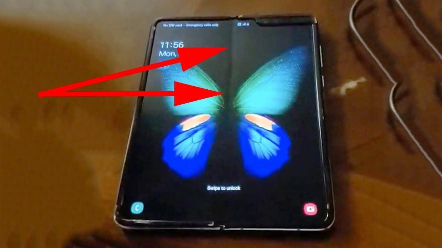 Samsung Galaxy Fold display need some serious upgrade