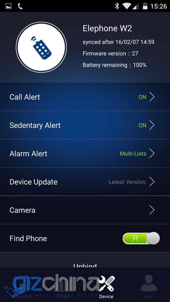 Elephone W2 wearable review