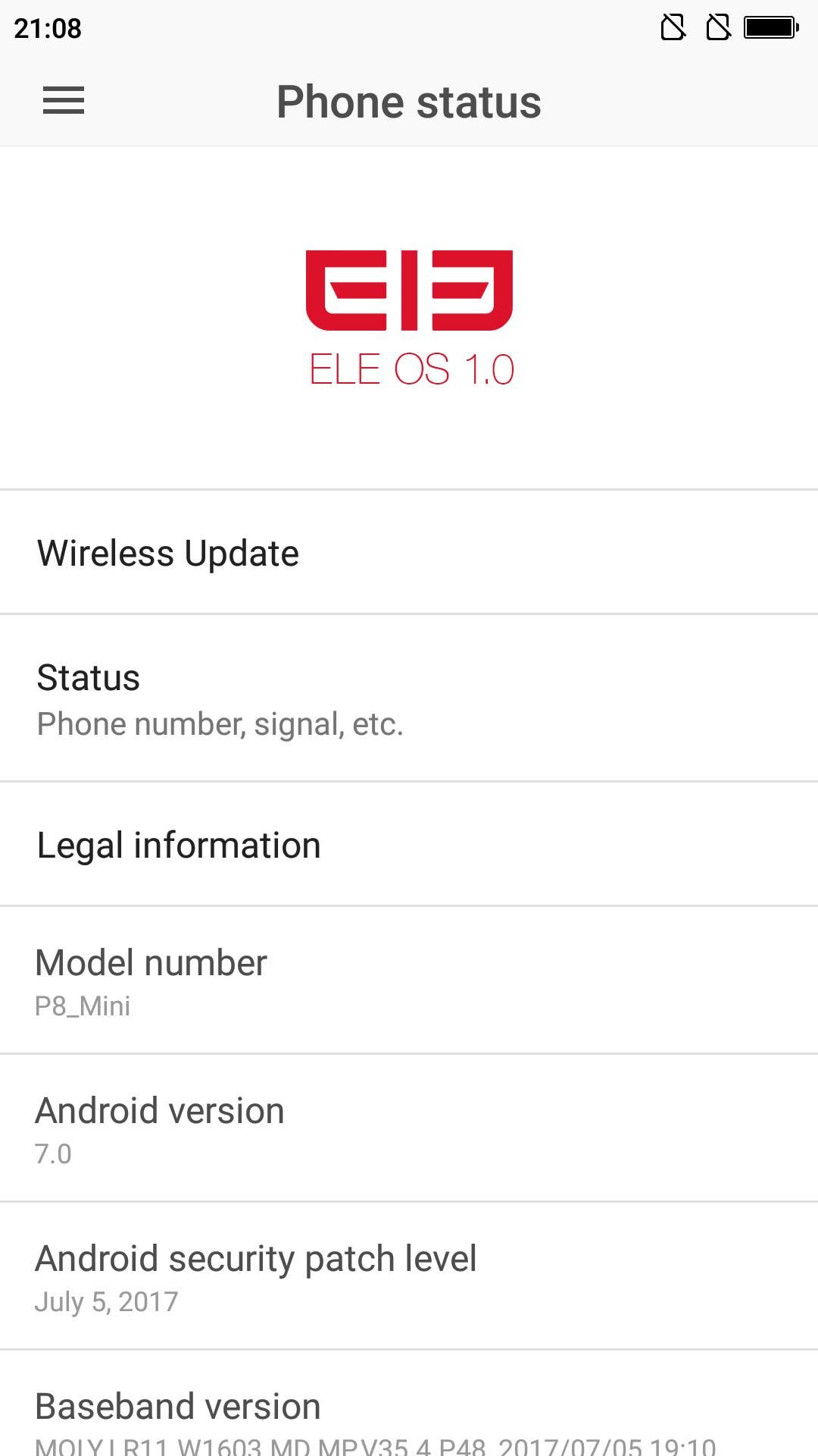 Elephone P8 Mini Selfie Photo Samples with Auto-Beautify