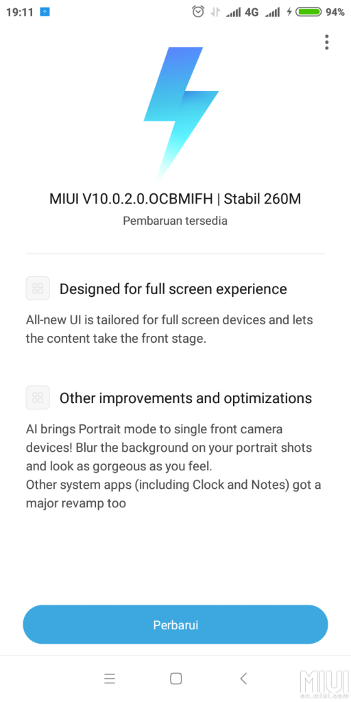 MIUI 10 Stable Update Arrives Xiaomi Redmi 6A