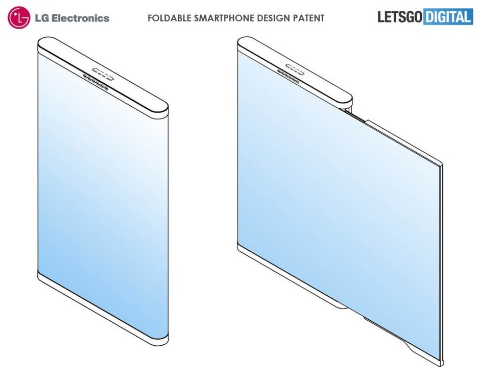 LG newest patent hints at bezel-less foldable smartphone