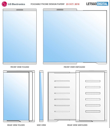LG newest patent hints at bezel-less foldable smartphone