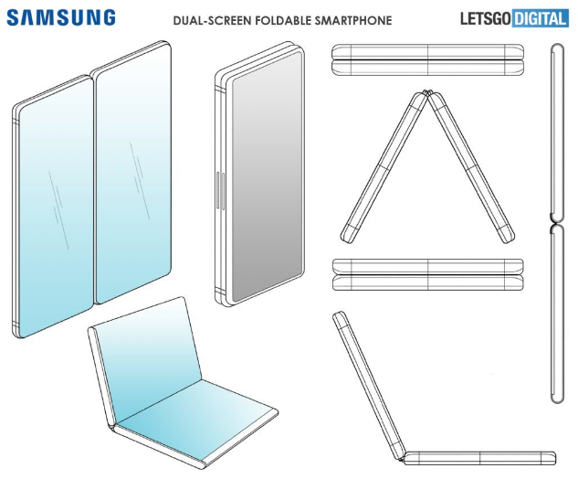 Samsung patent hints foldable Galaxy F functionality