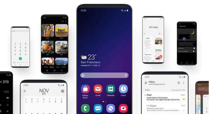 One UI 2.0 will reach Samsung phones with Android Q