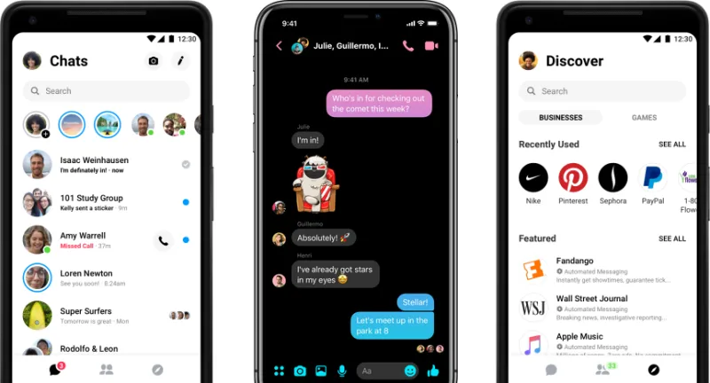 Facebook Messenger Dark Mode is rolling out worldwide
