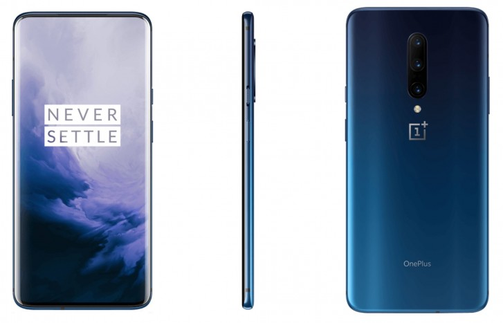 OnePlus 7 Pro leaked renders reveals Nebula Blue and Mirror Gray colors
