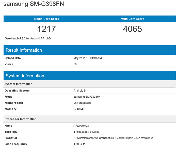 Samsung Galaxy Xcover 5 clears FCC; Specs detailed by GeekBench