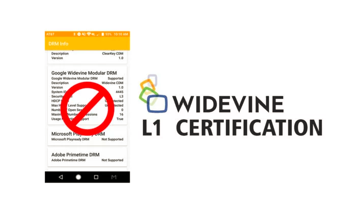 Bootloader Unlocking removes OnePlus 7 Pro Widevine L1 certification