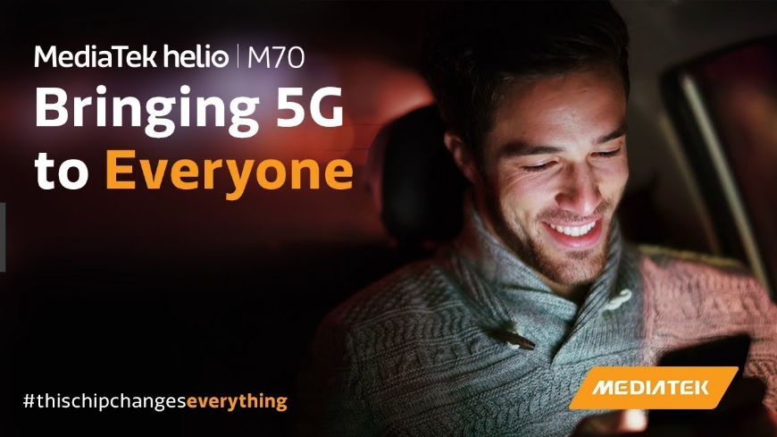MediaTek announces Helio M70 its first 5G-ready chipset built on 7nm process