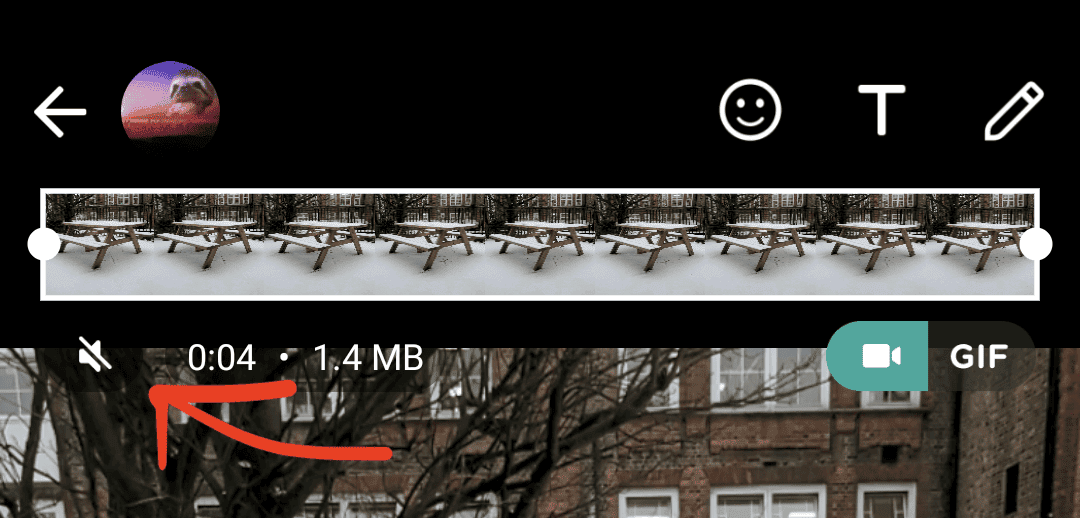 WhatsApp: you can now remove annoying sound before sending a video