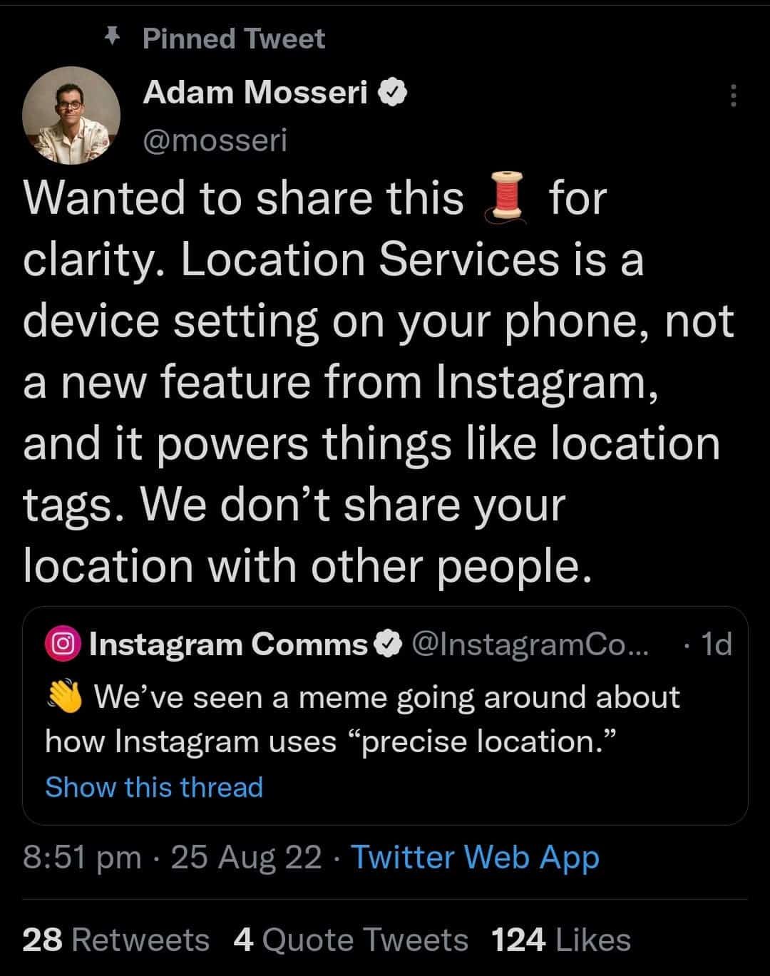 A Viral Post Claims Instagram Shares Your Location With Your Followers But Instagram Denied