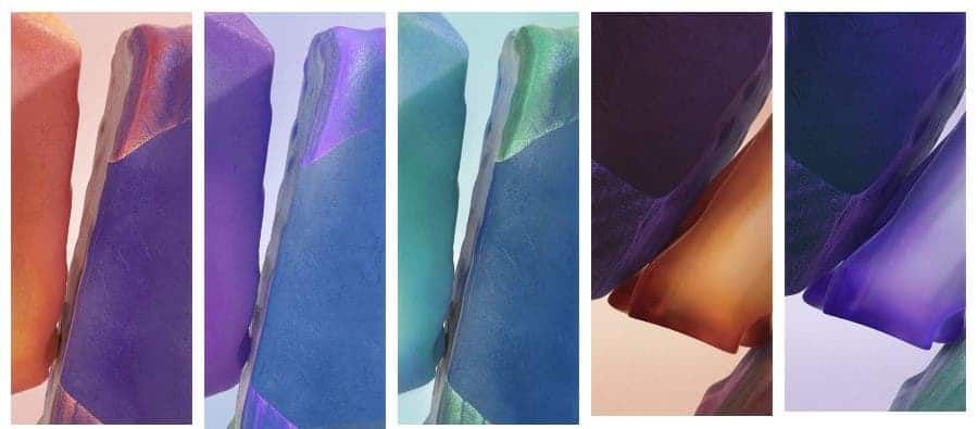 Samsung Galaxy Note 20 official wallpapers are available for download