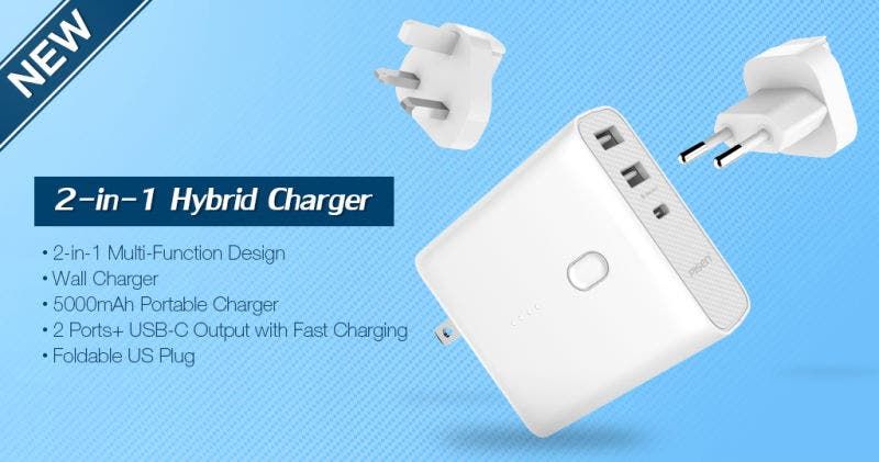 Giveaway! Win 5 (!) PowerCombo AC5000 Portable Travel Chargers from Pisen!
