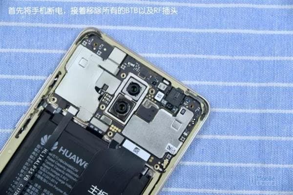 Huawei Mate 10 Tear Down: Look Inside of the 1st Phone With AI Chip