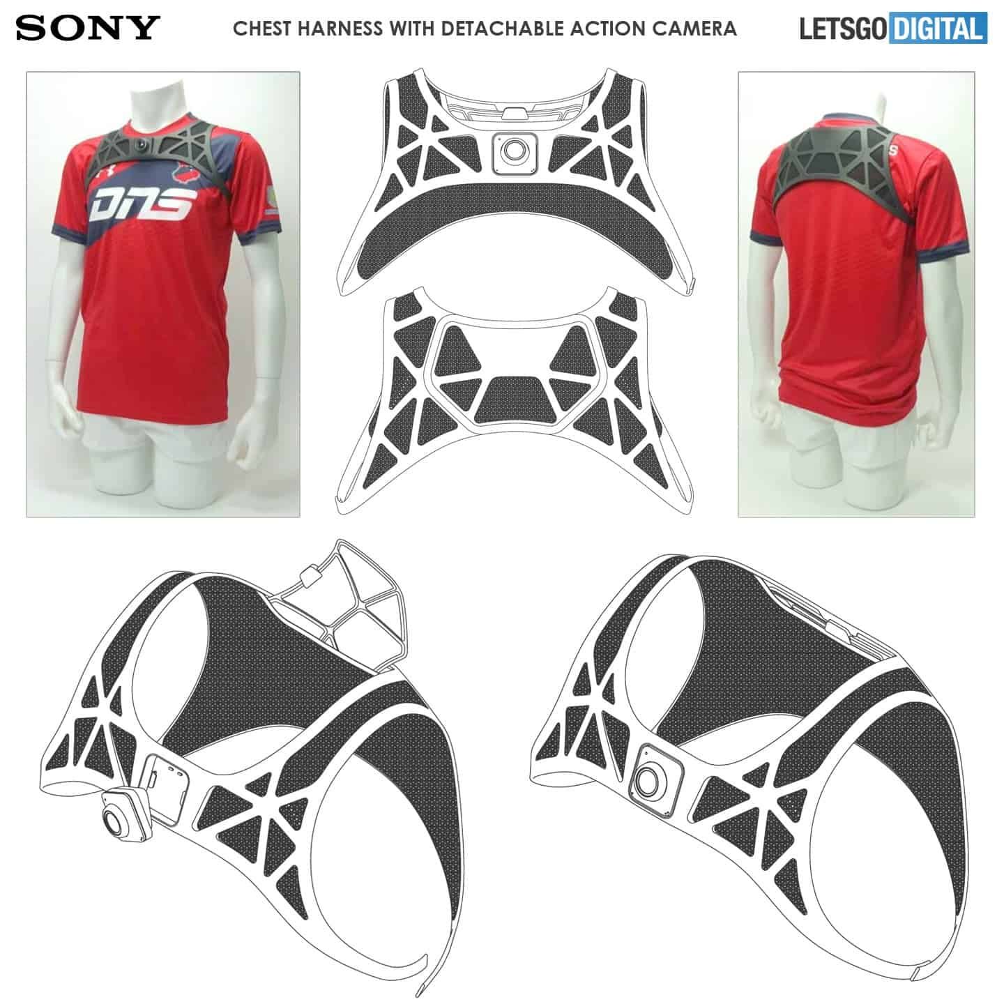 Sony patents a "Portable Camera Vest" for extreme sports enthusiasts