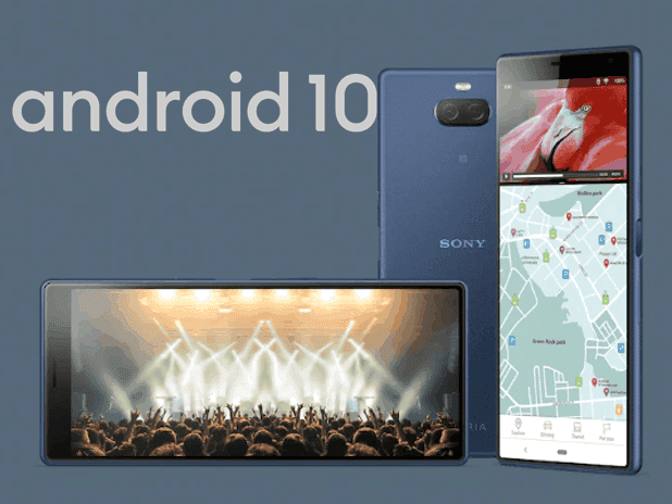 Sony Xperia 10 and 10 Plus started receiving Android 10
