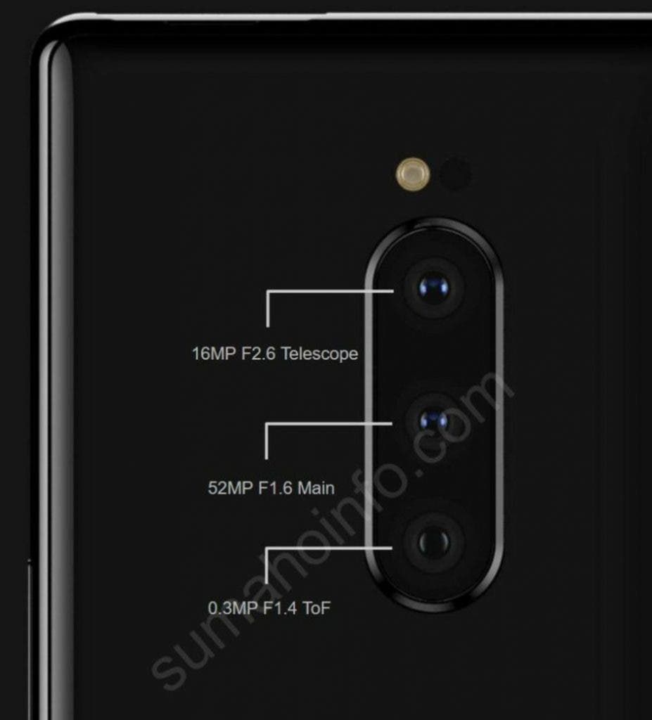 Xperia 1 (XZ4) leaks in Purple; 21:9 HDR display and 52MP triple camera setup in tow