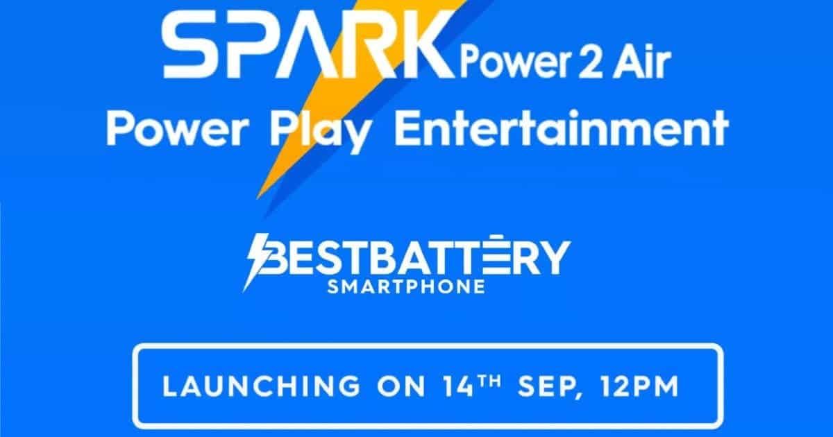Tecno Spark Power 2 Air With 6000mAH Battery Launched In India