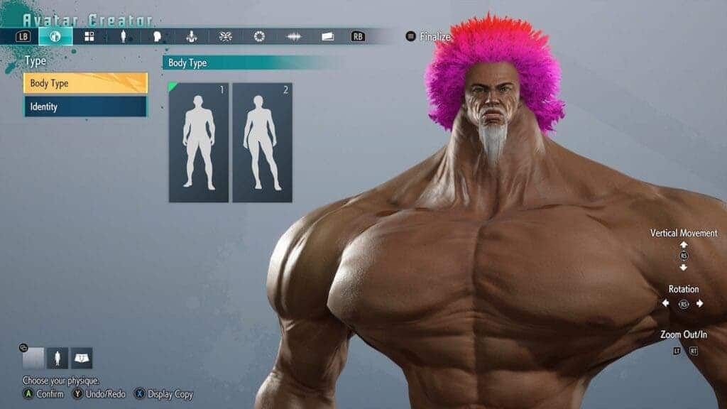 "Street Fighter 6" beta players create deformed characters