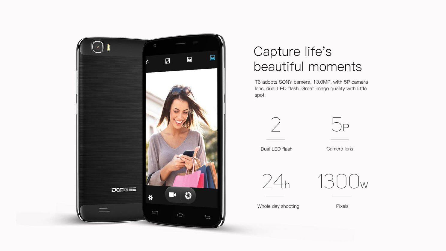 6250mAh battery-centric Doogee T6 full specs released