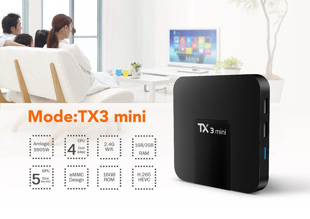 TX3 Mini TV Box for just €27.65 and more at Lightinthebox