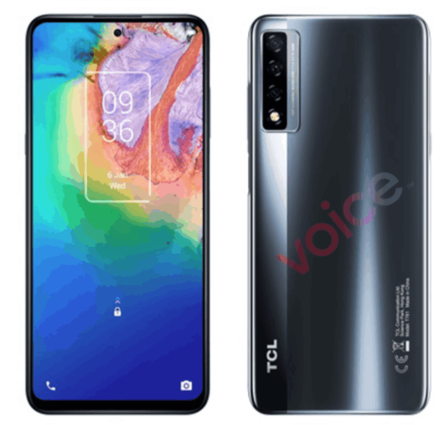 TCL 20 5G specs and images appear online - to launch next year