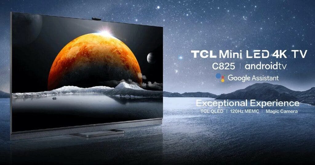 TCL C825, C728, and C725 4K Smart TVs launched in India