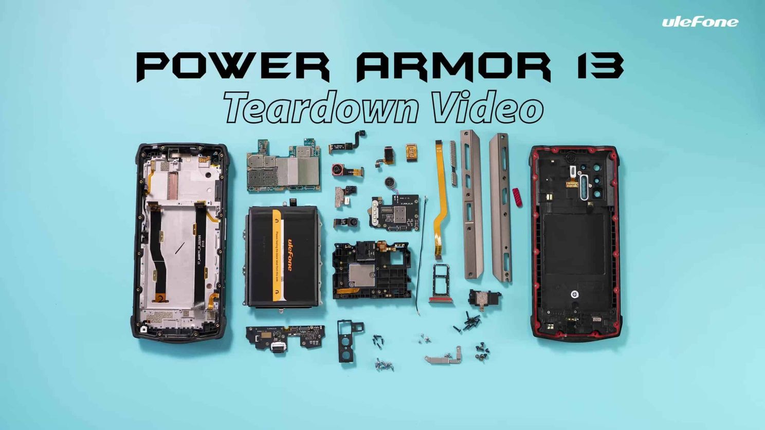 Ulefone Power Armor 13 Performance Testing (vs iPhone 12) & Teardown Video