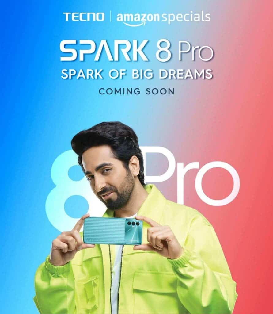 Tecno Spark 8 Pro With 33W Super-Fast Charger Headed To India