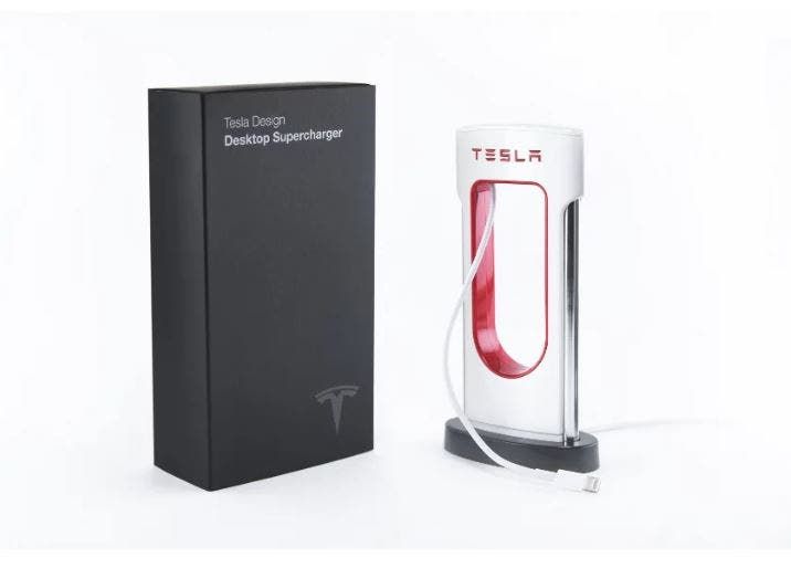 $45 PowerBank And Desktop Supercharger Launched By Tesla