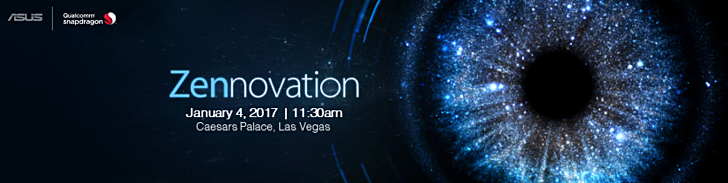 Asus's Zennovation event is set for CES 2017