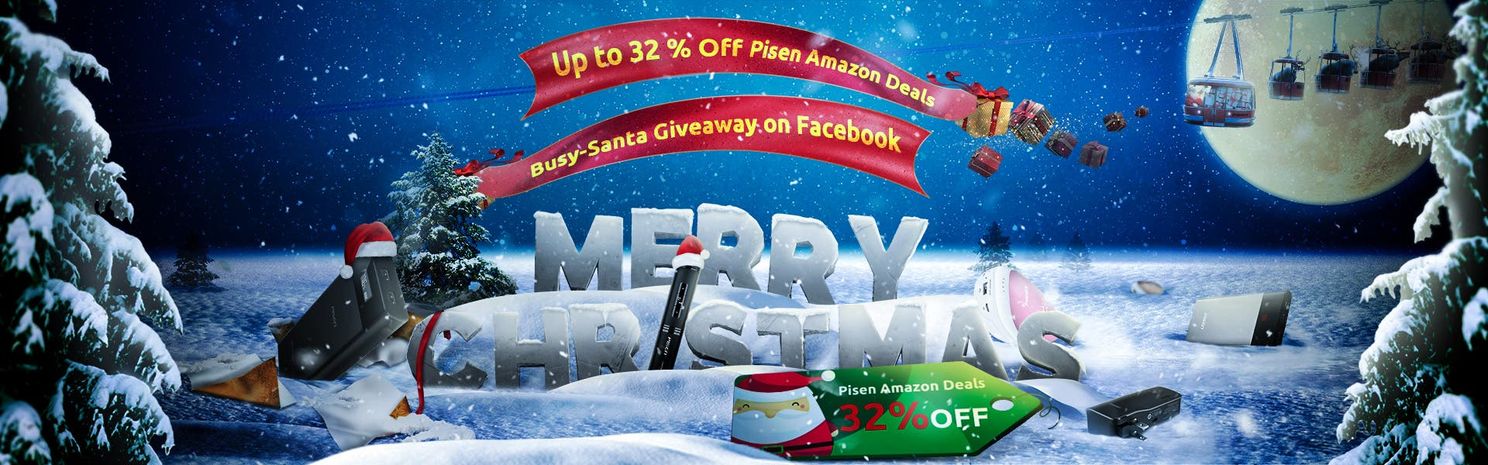 Pisen’s 2017 Christmas Promotion & Giveaway