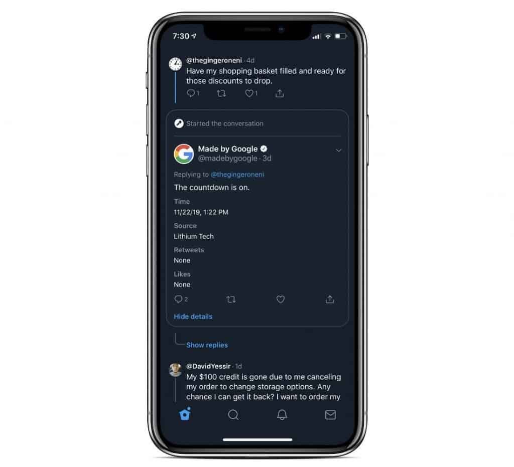 Twitter may implement Reddit-like layout for replies