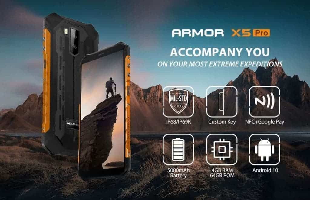 Ulefone's April official promo sale with up to 24% off